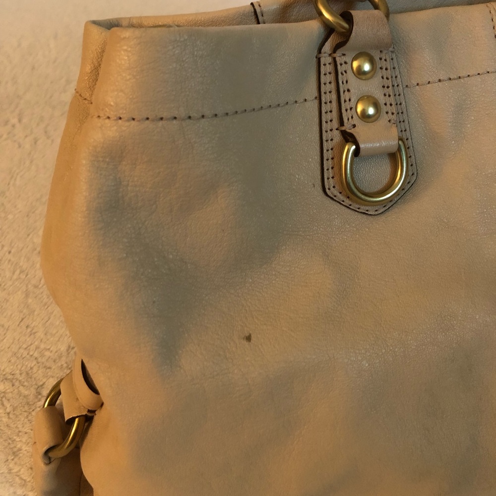 coach ivory satchel / vintage authentic - Picture 6 of 11